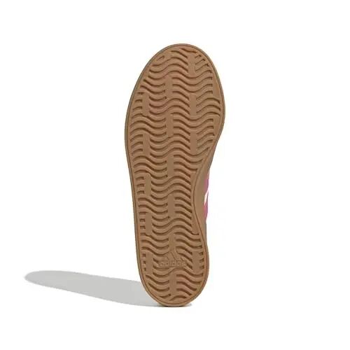 adidas Women's VL Court 3.0 Sneakers | Casual Shoes, Skateboarding-Inspired, Low-Cut, T-Toe, Lace Closure, Lightweight Cushioning, Standard Fit, For Everyday Wear - 4