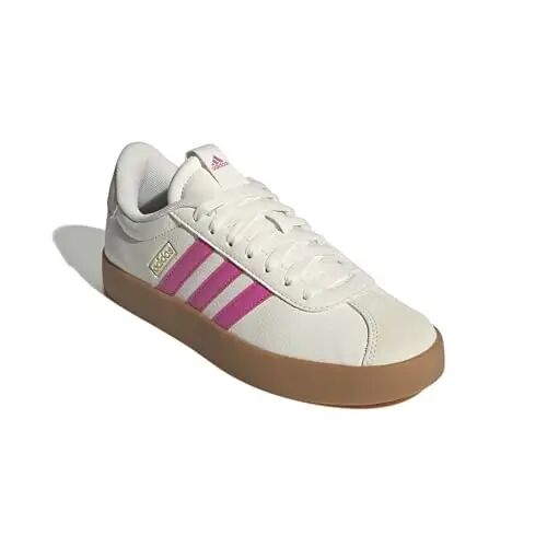adidas Women's VL Court 3.0 Sneakers | Casual Shoes, Skateboarding-Inspired, Low-Cut, T-Toe, Lace Closure, Lightweight Cushioning, Standard Fit, For Everyday Wear - 5
