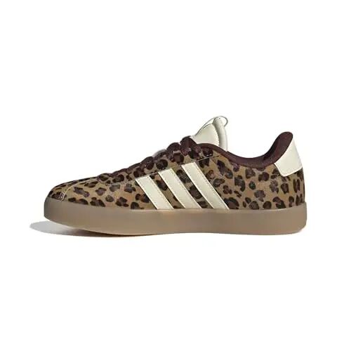 adidas Women's VL Court 3.0 Sneakers | Casual Shoes, Skateboarding-Inspired, Low-Cut, T-Toe, Lace Closure, Lightweight Cushioning, Standard Fit, For Everyday Wear - ADIDAS