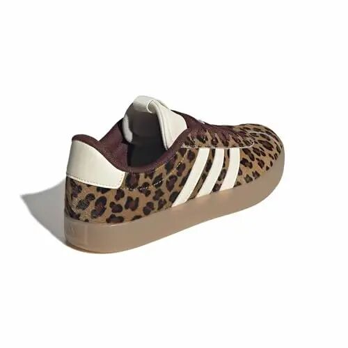 adidas Women's VL Court 3.0 Sneakers | Casual Shoes, Skateboarding-Inspired, Low-Cut, T-Toe, Lace Closure, Lightweight Cushioning, Standard Fit, For Everyday Wear - 5