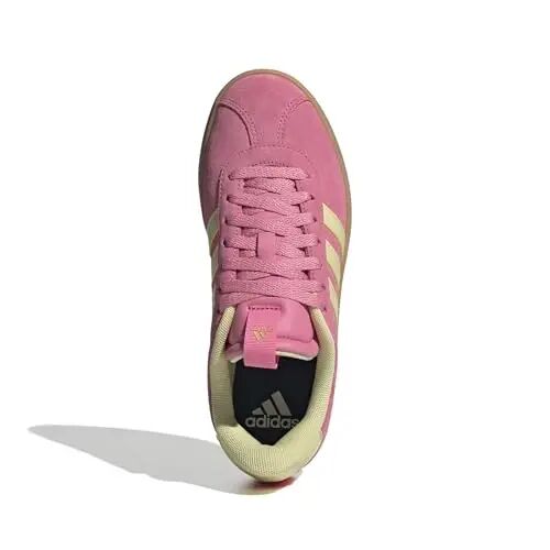 adidas Women's VL Court 3.0 Sneakers | Casual Shoes, Skateboarding-Inspired, Low-Cut, T-Toe, Lace Closure, Lightweight Cushioning, Standard Fit, For Everyday Wear - 2