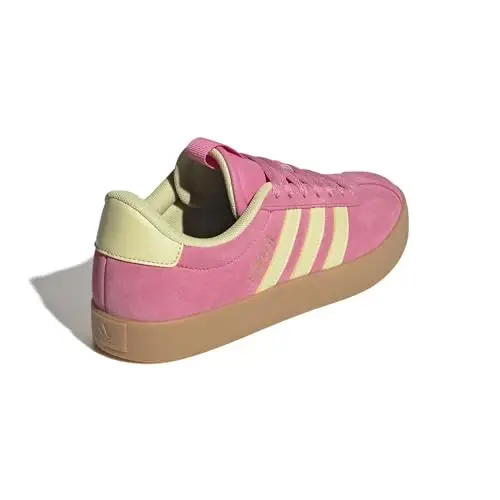 adidas Women's VL Court 3.0 Sneakers | Casual Shoes, Skateboarding-Inspired, Low-Cut, T-Toe, Lace Closure, Lightweight Cushioning, Standard Fit, For Everyday Wear - 5