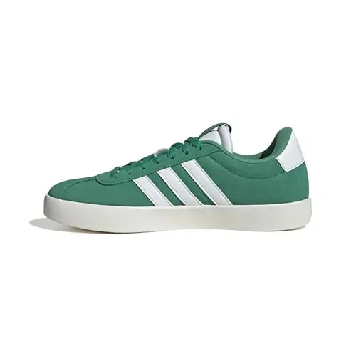 adidas Women's VL Court 3.0 Sneakers | Casual Shoes, Skateboarding-Inspired, Low-Cut, T-Toe, Lace Closure, Lightweight Cushioning, Standard Fit, For Everyday Wear - 1