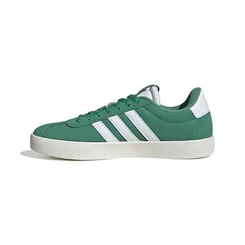 adidas Women's VL Court 3.0 Sneakers | Casual Shoes, Skateboarding-Inspired, Low-Cut, T-Toe, Lace Closure, Lightweight Cushioning, Standard Fit, For Everyday Wear - ADIDAS