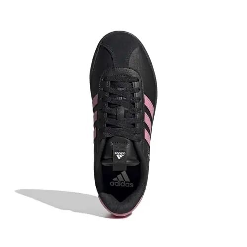 adidas Women's VL Court 3.0 Sneakers | Casual Shoes, Skateboarding-Inspired, Low-Cut, T-Toe, Lace Closure, Lightweight Cushioning, Standard Fit, For Everyday Wear - ADIDAS (1)