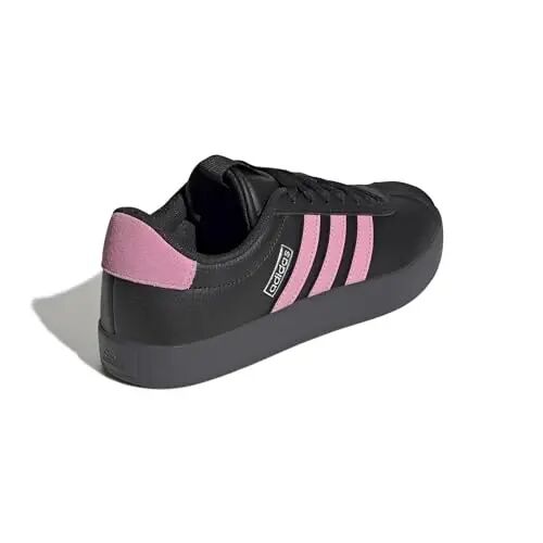 adidas Women's VL Court 3.0 Sneakers | Casual Shoes, Skateboarding-Inspired, Low-Cut, T-Toe, Lace Closure, Lightweight Cushioning, Standard Fit, For Everyday Wear - 5