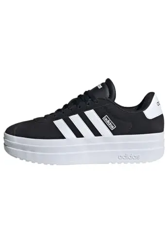 adidas Women's Vl Court Bold Sneaker | Retro court style meets modern comfort with the VL Court Bold Shoe - 1