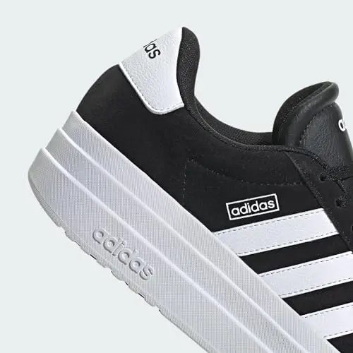 adidas Women's Vl Court Bold Sneaker | Retro court style meets modern comfort with the VL Court Bold Shoe - 6