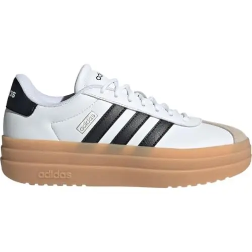 adidas Women's Vl Court Bold Sneaker | Retro court style meets modern comfort with the VL Court Bold Shoe - 1