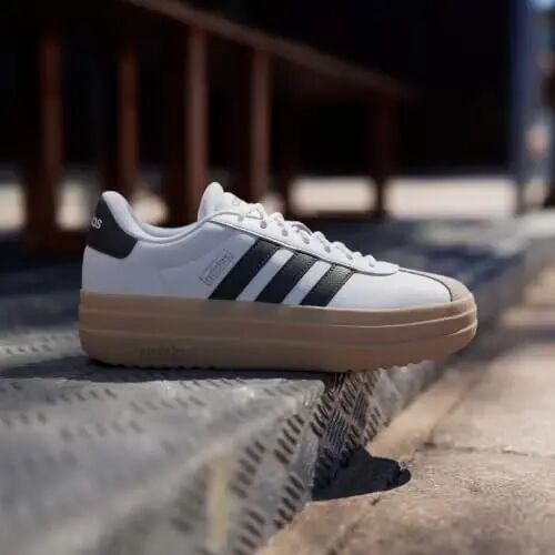 adidas Women's Vl Court Bold Sneaker | Retro court style meets modern comfort with the VL Court Bold Shoe - adidas (1)