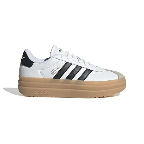 adidas Women's Vl Court Bold Sneaker | Retro court style meets modern comfort with the VL Court Bold Shoe - 4