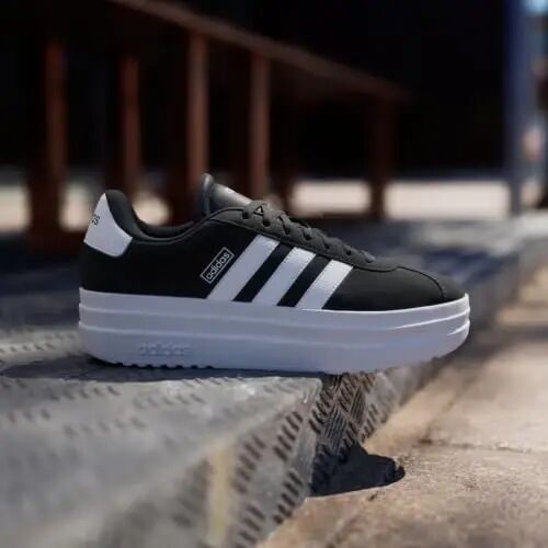 adidas Women's Vl Court Bold Sneaker | Retro court style meets modern comfort with the VL Court Bold Shoe - adidas (1)