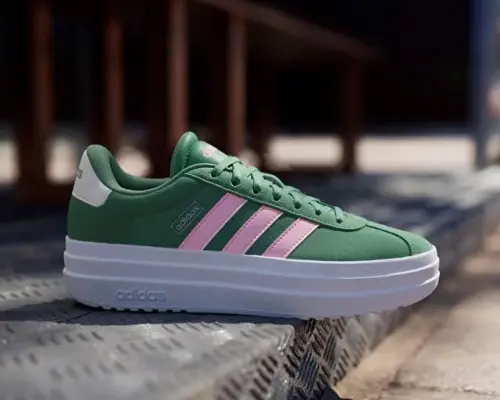 adidas Women's Vl Court Bold Sneaker | Retro court style meets modern comfort with the VL Court Bold Shoe - adidas (1)