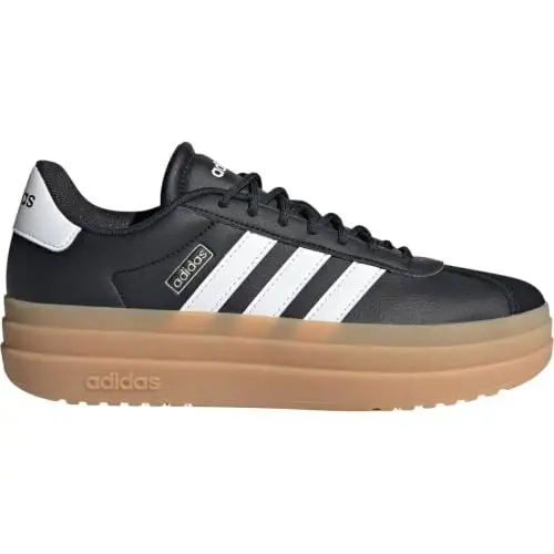 adidas Women's Vl Court Bold Sneaker | Retro court style meets modern comfort with the VL Court Bold Shoe - 1
