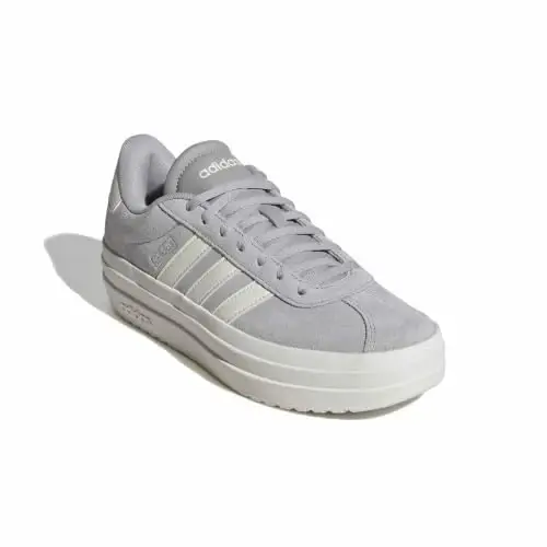 adidas Women's Vl Court Bold Sneaker | Retro court style meets modern comfort with the VL Court Bold Shoe - 3