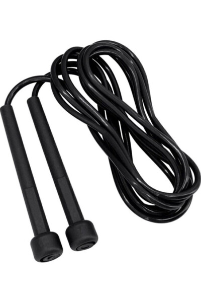 Adjustable Black Sports Jump Rope - 5