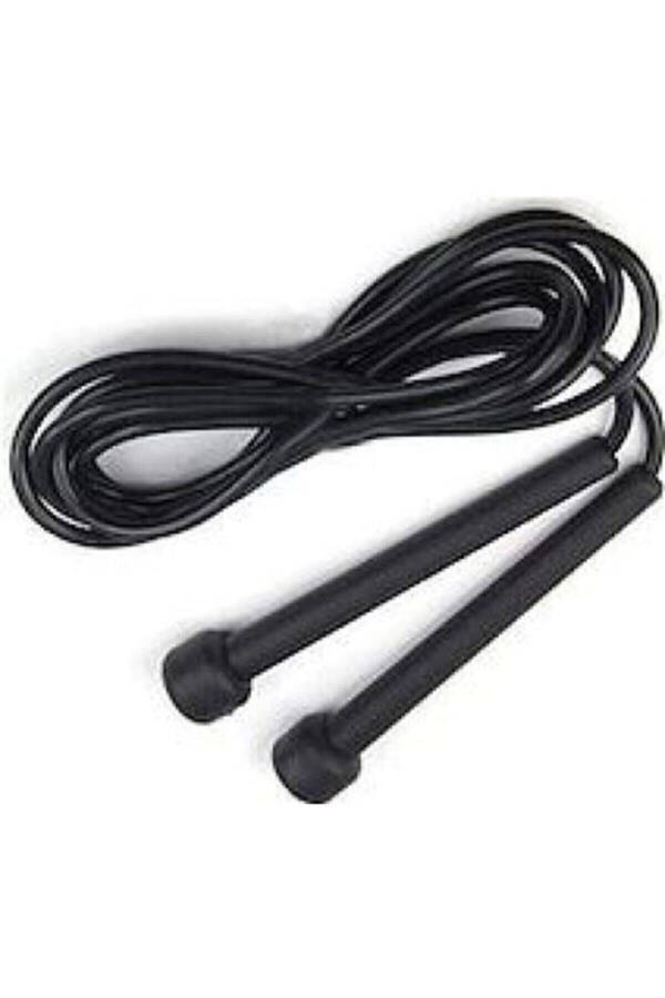 Adjustable Black Sports Jump Rope - 3