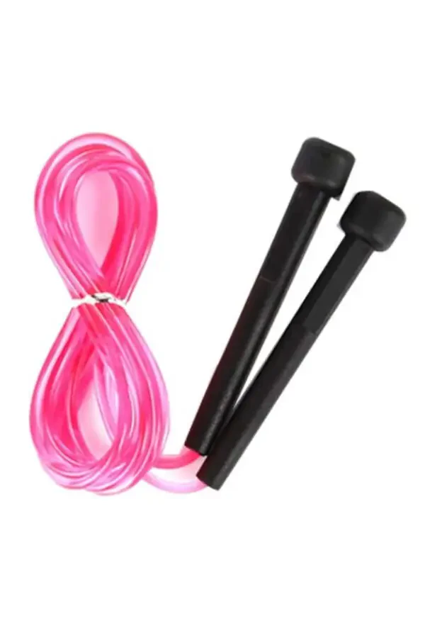Adjustable Pink Jump Rope for Athletes - 1