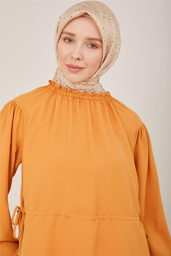 Adjustable Waist Armine Blouse 23Y3331 Caramel - 5