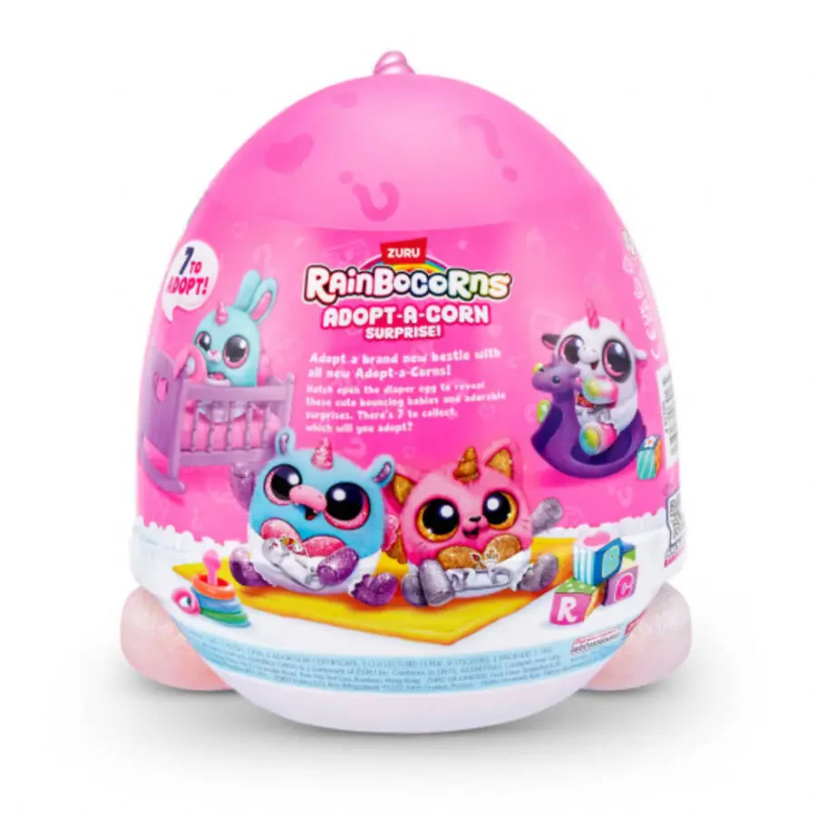 Adopt-A-Corn Surprise by ZURU Plush Toy, Collectible Plush, Baby, Surprise Eggs for Girls & Children - 7