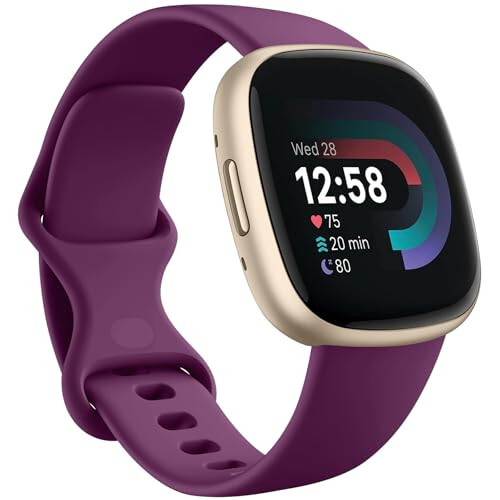 Adorve Spor Bant Fitbit Sense, Sense 2, Versa 3 ve Versa 4 Bantlarıyla Uyumlu, Kadın Erkekler İçin Yumuşak Kayış Bileklik, Fitbit Sense 2/Sense/Versa 3/Versa 4 Yedek Bant - 1