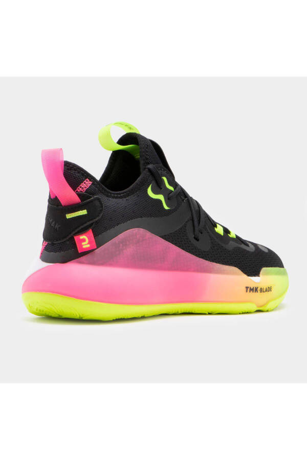 Adult Basketball Shoes - Black - Elevate 500 Mid - 4