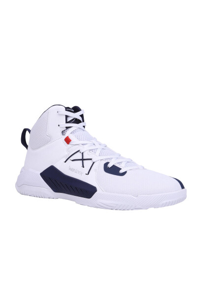 Adult Basketball Shoes - White / Navy - Protect 120 - 18