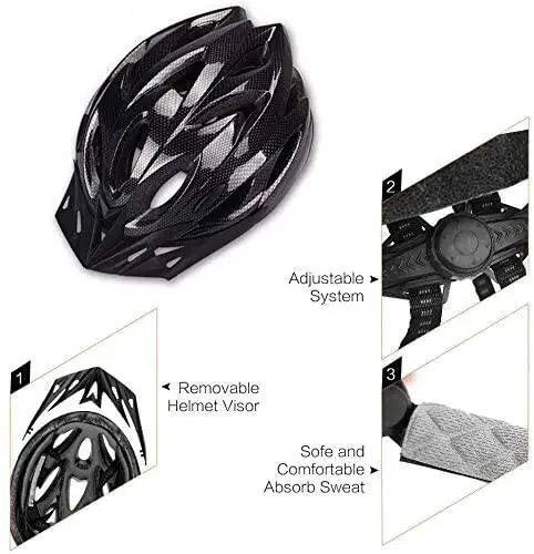 Adult Cycling Bike Helmet, Lightweight Unisex Bike Helmet, Premium Quality Airflow Bike Helmet - 8