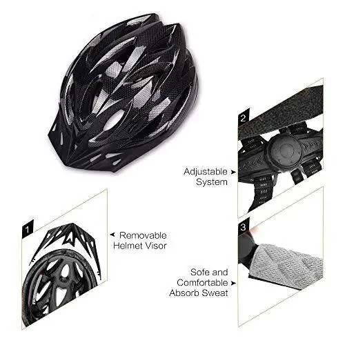 Adult Cycling Bike Helmet, Lightweight Unisex Bike Helmet, Premium Quality Airflow Bike Helmet - 7