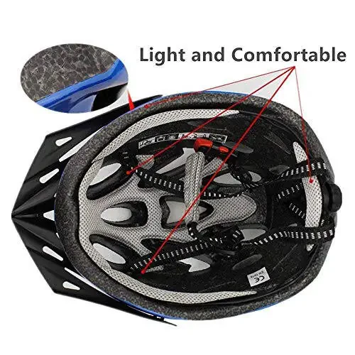 Adult Cycling Bike Helmet, Lightweight Unisex Bike Helmet, Premium Quality Airflow Bike Helmet - 15