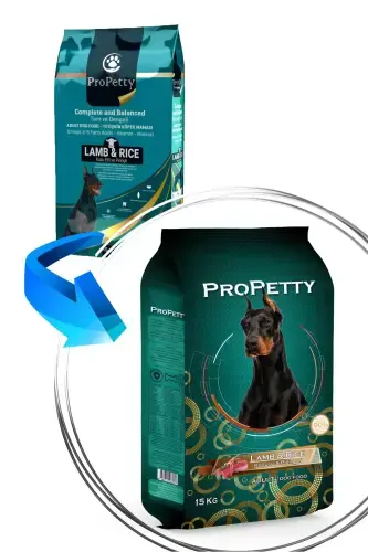 Adult Dry Dog Food with Lamb & Rice 15 Kg - 1