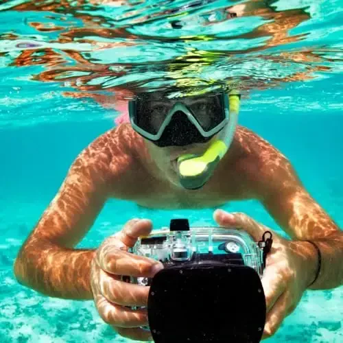 Adult Pano 3 Scuba Diving Mask, Tempered Glass Snorkel Mask Anti-Fog Swim Mask No Leakage Swim Goggles with Nose Cover Snorkeling Gear for Snorkeling, Freediving, Swimming - 6