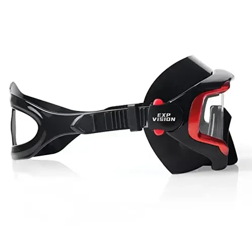 Adult Pano 3 Scuba Diving Mask, Tempered Glass Snorkel Mask Anti-Fog Swim Mask No Leakage Swim Goggles with Nose Cover Snorkeling Gear for Snorkeling, Freediving, Swimming - 5