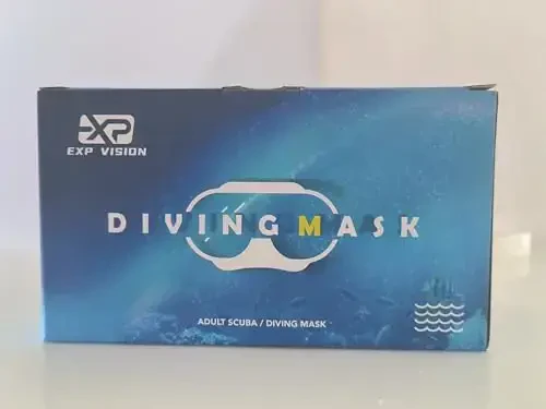 Adult Pano 3 Scuba Diving Mask, Tempered Glass Snorkel Mask Anti-Fog Swim Mask No Leakage Swim Goggles with Nose Cover Snorkeling Gear for Snorkeling, Freediving, Swimming - 7