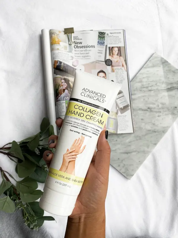 Advanced Clinicals Collagen Hand Cream 8 fl oz - 2