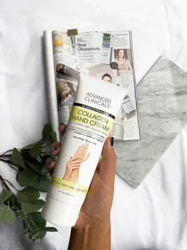 Advanced Clinicals Collagen Hand Cream 8 fl oz - ADVANCED CLINICALS (1)