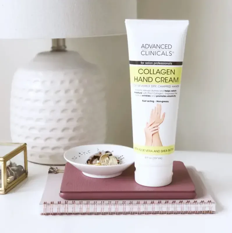 Advanced Clinicals Collagen Hand Cream 8 fl oz - 5