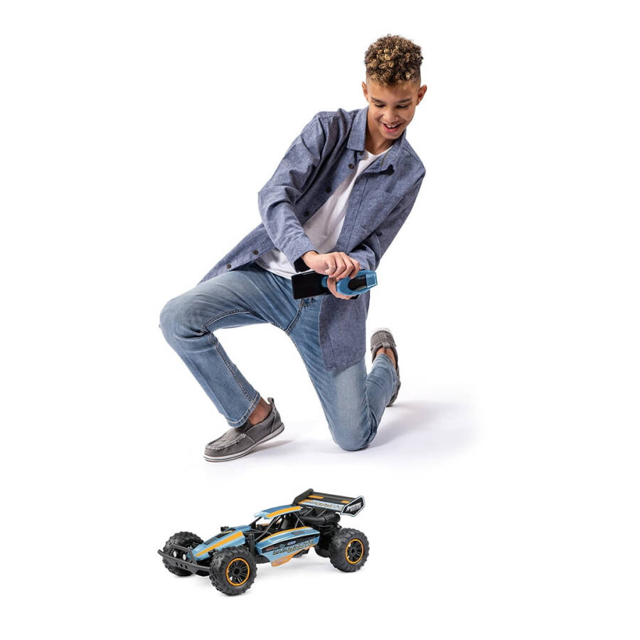 Adventure Force (1:8) Baja Brute Battery Remote Control Ice Blue Buggy, 60821U Детский - 6