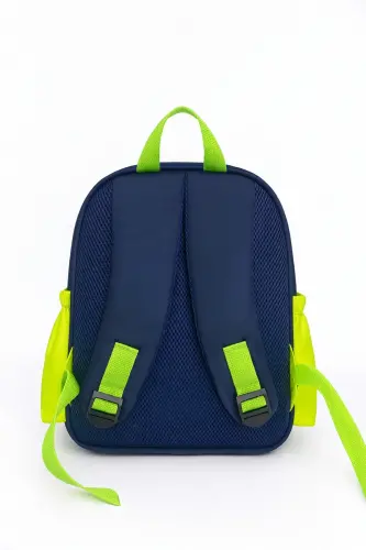 Adventure Mine Creeper Okul Öncesi |Erkek Anaokulu Çantası|Su Geçirmez Mini Okul Çantası-Yeşil - 3