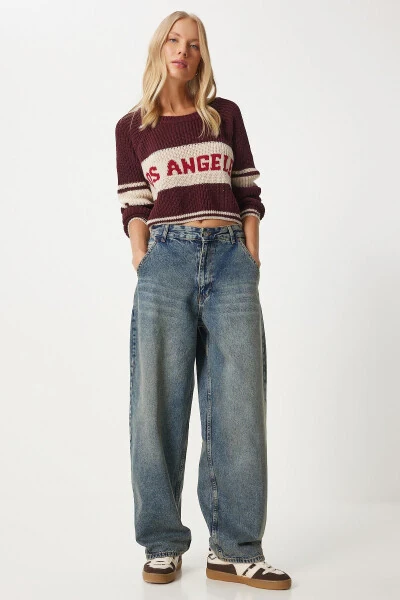 Аёл ўрта мовий ювилган Baggy Jean OK00064 - Happiness İstanbul (1)