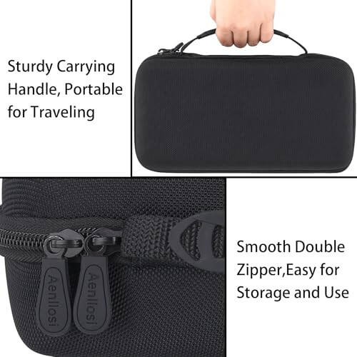 Aenllosi Hard Case Compatible with Nexpow Jump Starter 1500A, Travel Bag for Q10S Jump Start Battery Pack and Accessories (Only Case) - 5