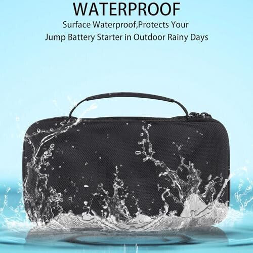 Aenllosi Hard Case Compatible with Nexpow Jump Starter 3000A 2025,Travel Bag for Q10S Jump Start Battery Pack and Accessories(Only Case) - 6