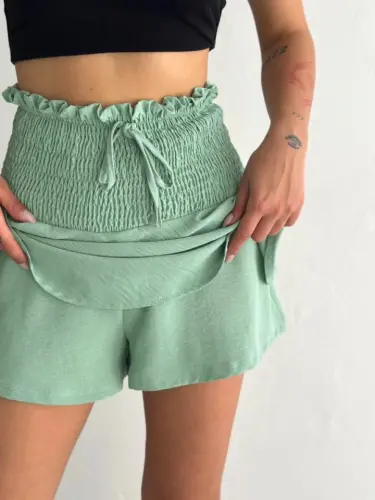 Aerobin Skort - Sea Green - 3
