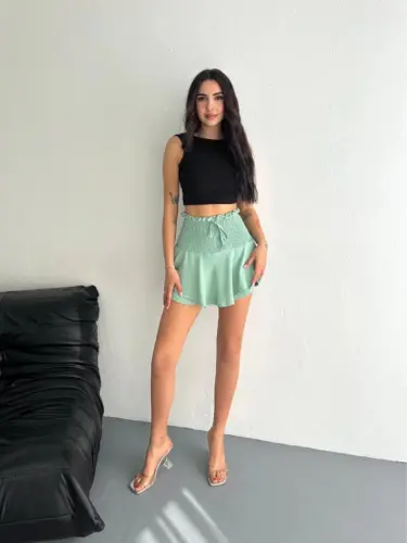 Aerobin Skort - Sea Green - 4