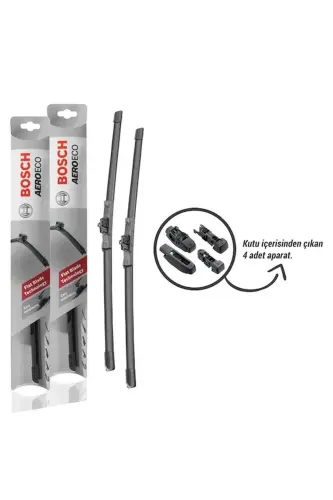 Aeroeco Citroen C-elysee 2012 - 2018 Front Wiper Blade Set - 3