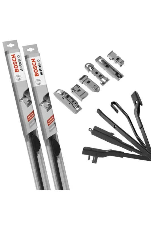 Aeroeco Renault Clio 4 2012 - 2019 Front Wiper Blade Set - 2