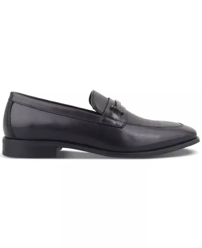 Aflani Men's Jenner Leather Dress Shoes, Exclusively at Modazone-Black Leather - ALFANI (1)