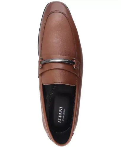 Aflani Men's Jenner Leather Dress Shoes, Exclusively at Modazone - Burnt Copper Leather - 4