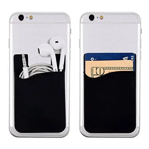 Agentwhiteusa Cell Phone Stick on Wallet (for Credit Card, Business Card & Id) compatible with iPhone, Android & Most Smartphones - 1