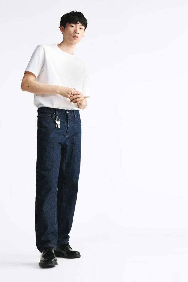 AĞIR KISA KOLLU T-SHIRT-Beyaz - 5